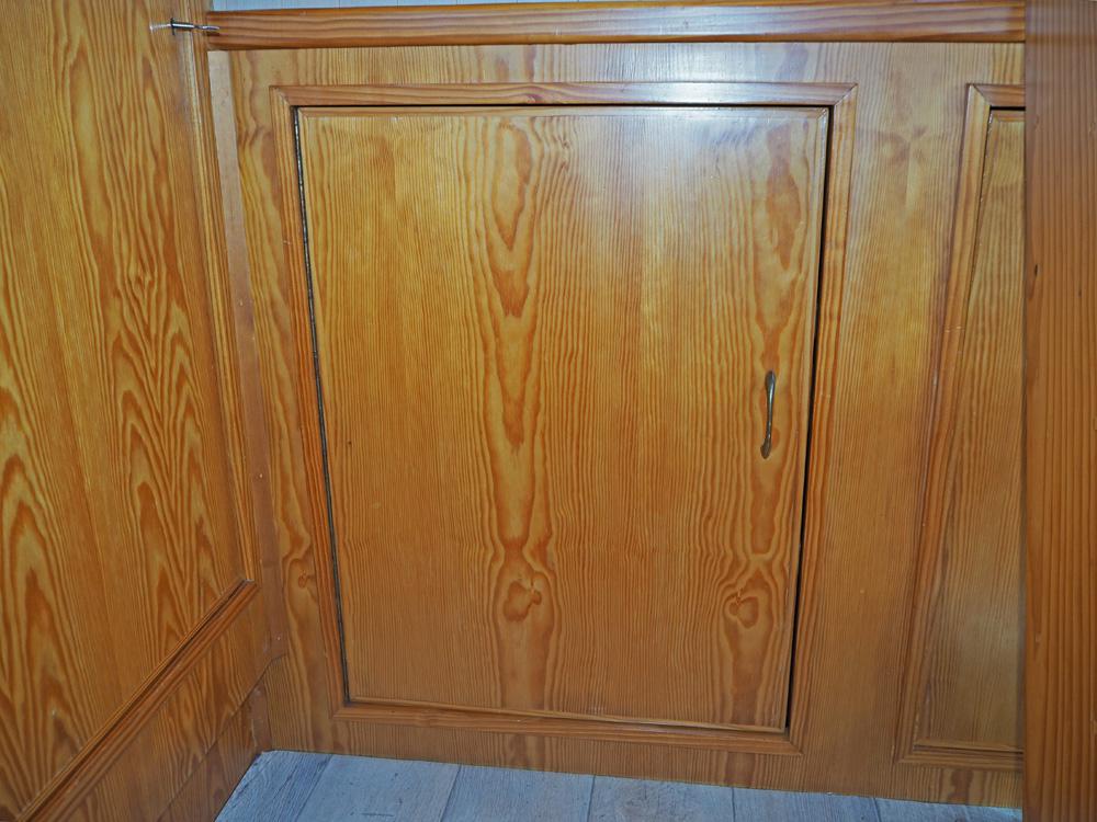 Cabine arri&egrave;re, H&eacute;bergements